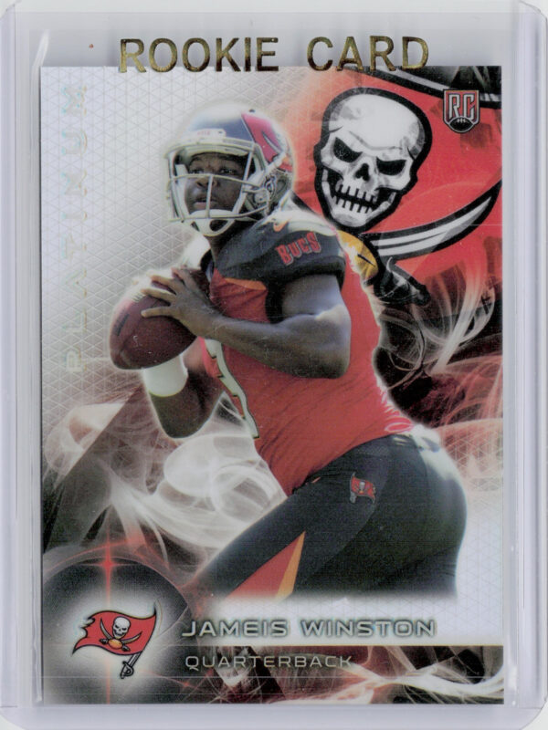 2015 Topps Platinum Jameis Winston RC #101 Buccaneers