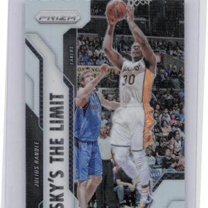 2016-17 Panini Prizm Julius Randle #15 Lakers Sky's the Limit Silver Prizm