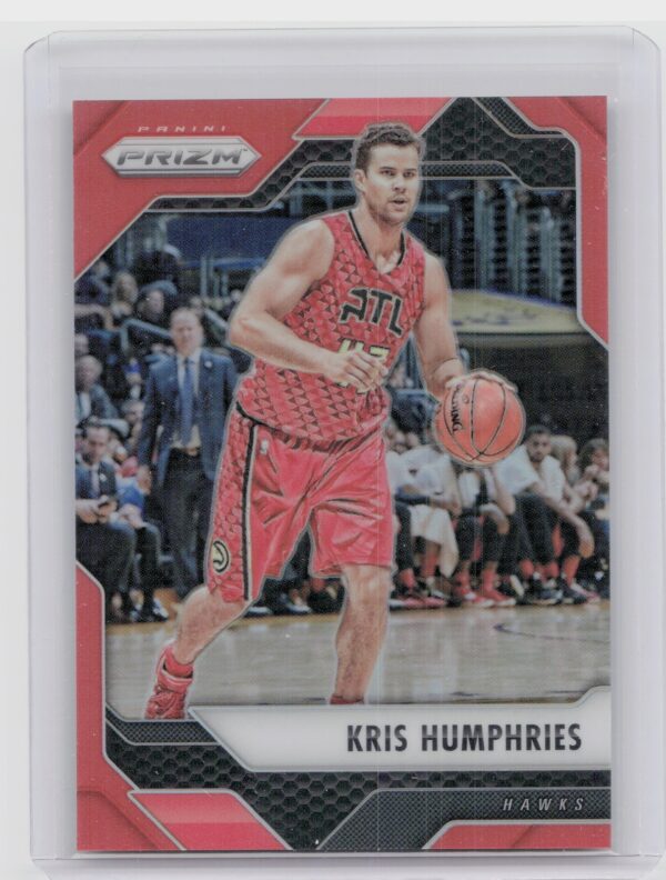 2016-17 Prizm Kris Humphries Orange Prizms /49 #76 Hawks