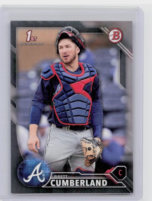 2016 Bowman Draft Brett Cumberland /499 #BD-26 Braves