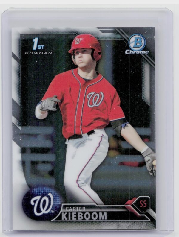 2016 Bowman Draft Carter Kieboom Chrome #BDC-16 Nationals