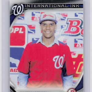 2016 Bowman Juan Soto #II-JS Nationals International Ink