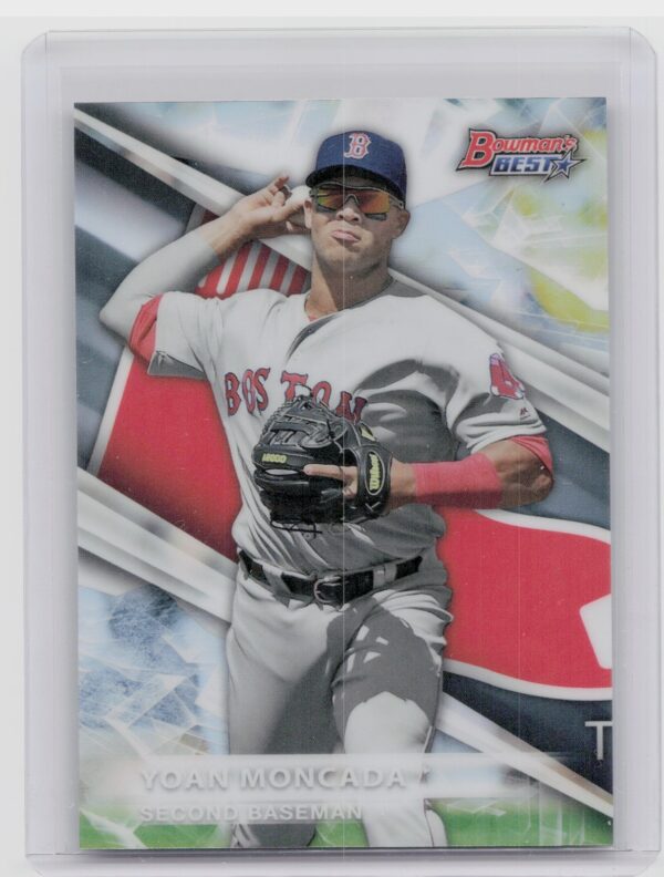 2016 Bowman's Best Yoan Moncada #TP-1 Sox Top Prospects Refractor