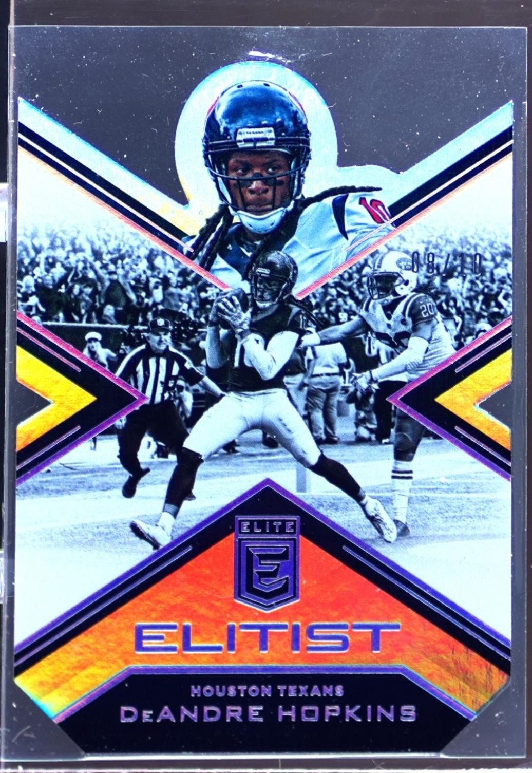 2016 Donruss Elite DeAndre Hopkins /10 #EL-DH Texans Elitist Blue