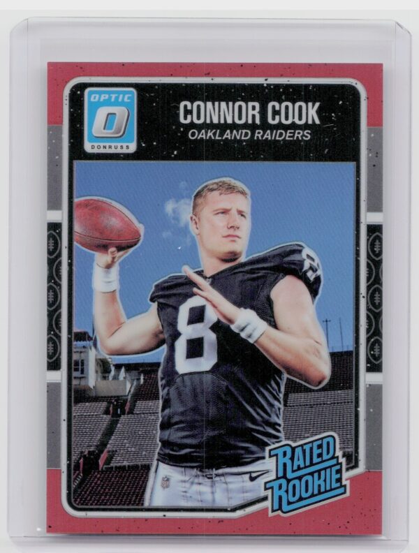 2016 Donruss Optic Connor Cook Red SN99 #160 Raiders