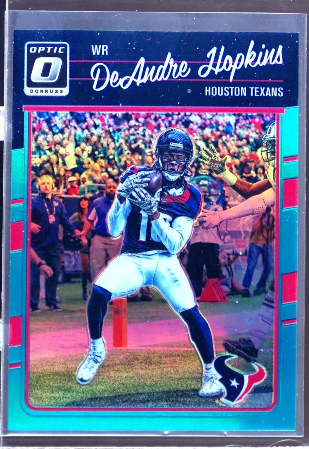 2016 Donruss Optic DeAndre Hopkins Aqua /299 #41 Texans