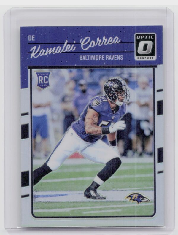 2016 Donruss Optic Kamalei Correa Holo #123 Ravens