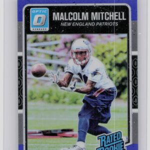 2016 Donruss Optic Malcolm Mitchell Blue SN149 #185 Patriots