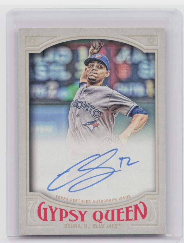 2016 Gypsy Queen Roberto Osuna Auto #GQA-RO Jays Autographs