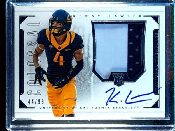 2016 NT Collegiate Kenny Lawler AUTO /99 JSY #224 Bears