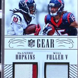 2016 NT DeAndre Hopkins / Will Fuller V /25 JSY #19 Texans NFL Gear Combo Prime