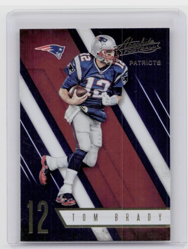 2016 Panini Absolute Tom Brady #42 Patriots