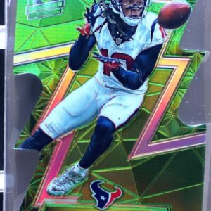 2016 Spectra DeAndre Hopkins Neon Green Die Cut /15 #35 Texans