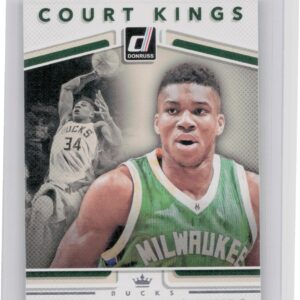 2017-18 Donruss Giannis Antetokounmpo #3 Bucks Court Kings