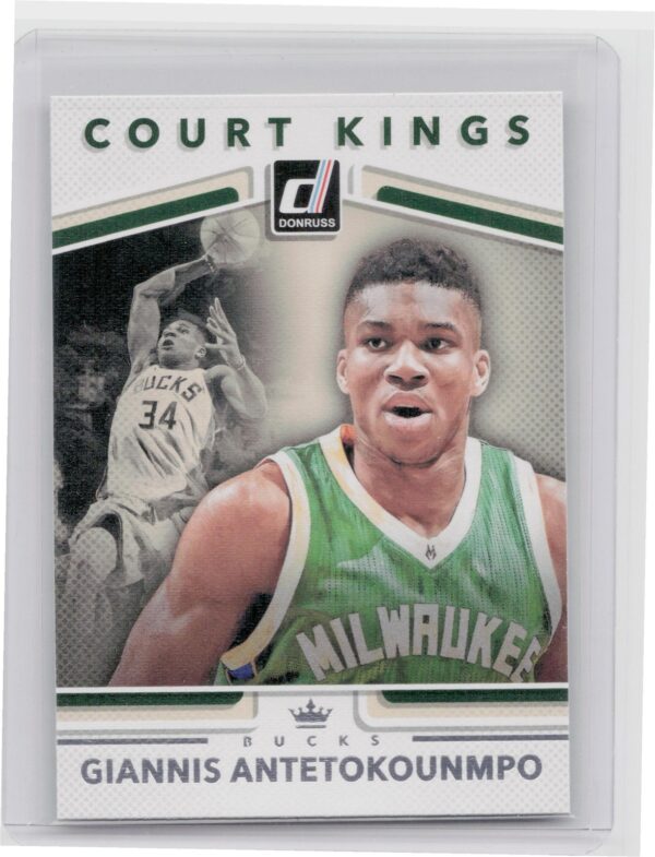 2017-18 Donruss Giannis Antetokounmpo #3 Bucks Court Kings