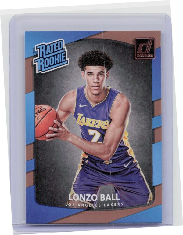 2017-18 Donruss Lonzo Ball RC #199 Lakers