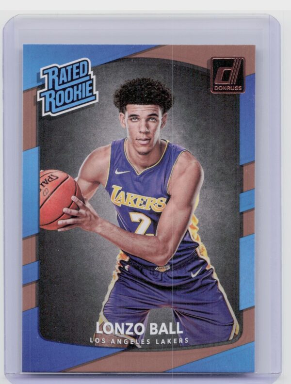 2017-18 Donruss Lonzo Ball RC #199 Lakers