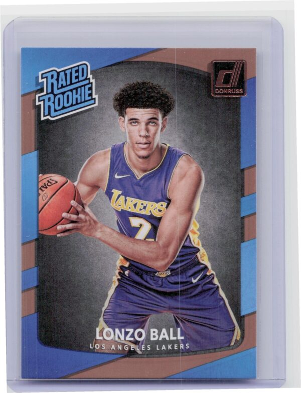 2017-18 Donruss Lonzo Ball RC #199 Lakers