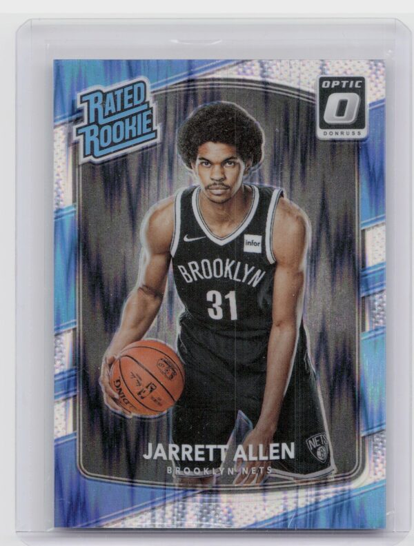2017-18 Donruss Optic Jarrett Allen Rated Rookie Shock #179 Nets