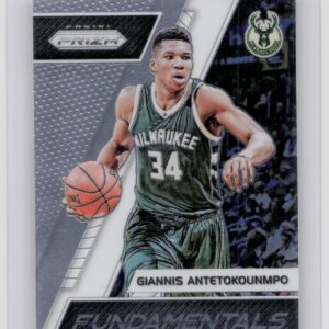 2017-18 Panini Prizm Giannis Antetokounmpo Fundamentals #32 Bucks
