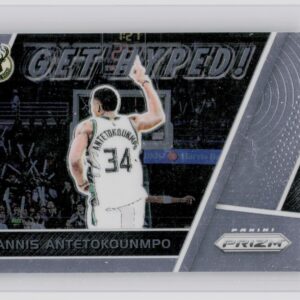2017-18 Prizm Giannis Antetokounmpo #GH-GA Bucks Get Hyped!