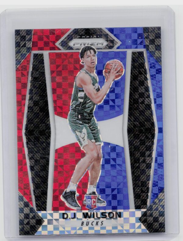 2017-18 Prizm Tony Bradley Red White and Blue #118 Jazz