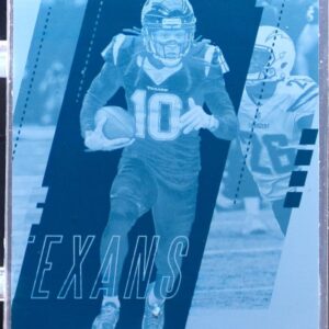 2017 Absolute DeAndre Hopkins Printing Plates Cyan 1/1 #70 Texans