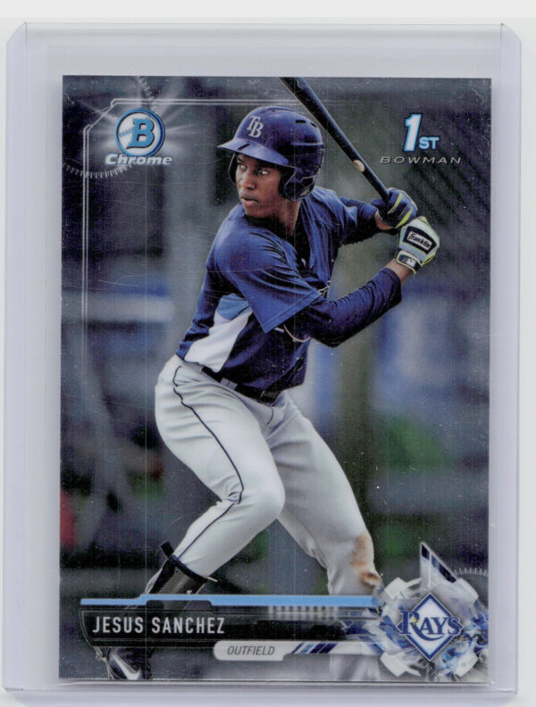 2017 Bowman Chrome Jesus Sanchez #BCP228 Rays Prospects