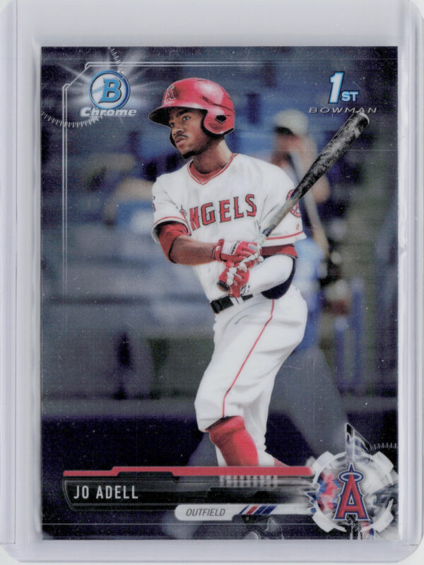 2017 Bowman Draft Jo Adell Chrome #BDC-95 Angels