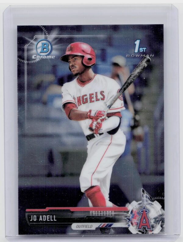 2017 Bowman Draft Jo Adell Chrome #BDC-95 Angels