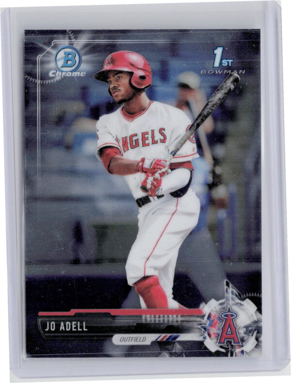 2017 Bowman Draft Jo Adell Chrome #BDC-95 Angels