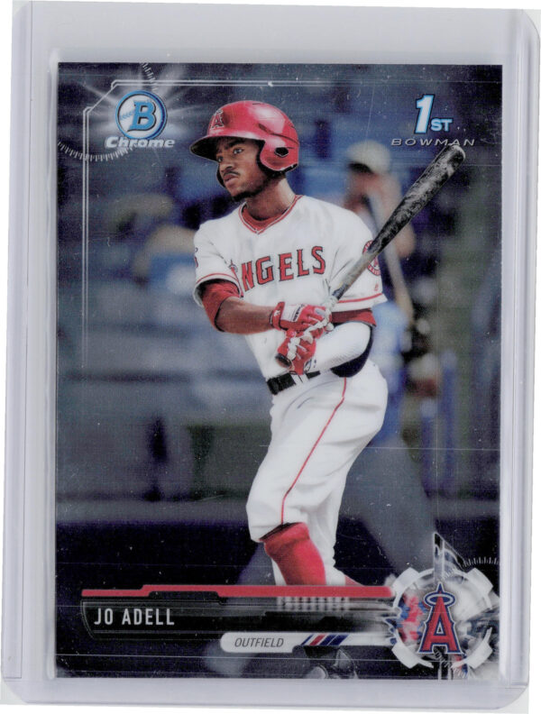 2017 Bowman Draft Jo Adell Chrome #BDC-95 Angels