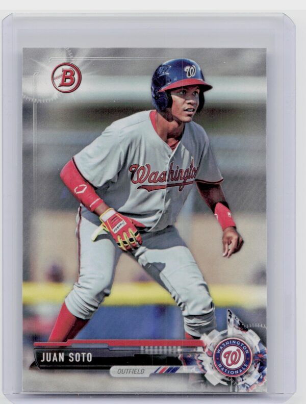2017 Bowman Draft Juan Soto #BD-162 Nationals