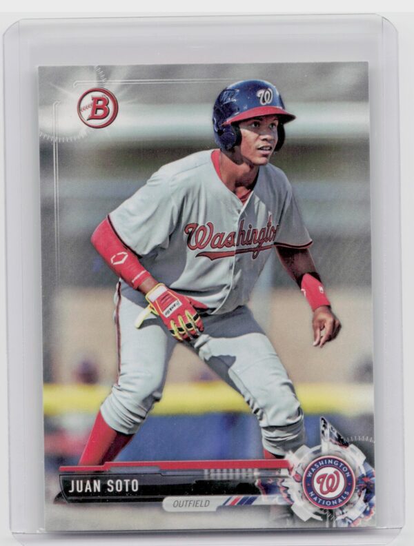 2017 Bowman Draft Juan Soto #BD-162 Nationals