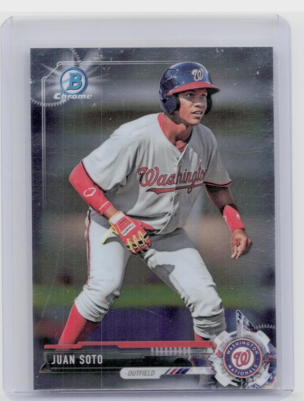 2017 Bowman Draft Juan Soto Chrome #BDC-162 Nationals