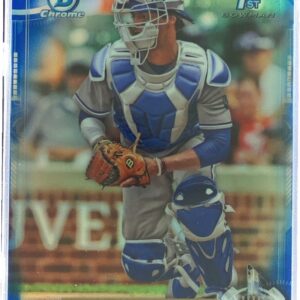 2017 Bowman Draft MJ Melendez Chrome Blue Refractor /150 #BDC-172 Royals