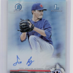 2017 Bowman Francisco Rios AU SN499 #CPA-FR Jays Chrome Prospect Autographs Refr