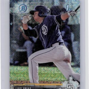 2017 Bowman Luis Urias #BCP107 Padres Chrome Prospects Mojo
