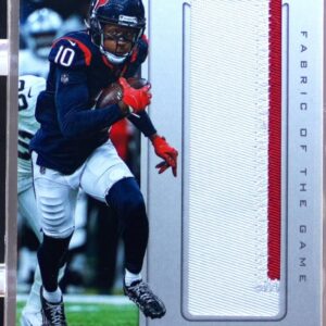 2017 Certified DeAndre Hopkins JSY /49 #FG-HO Texans Fabric of the Game Prime