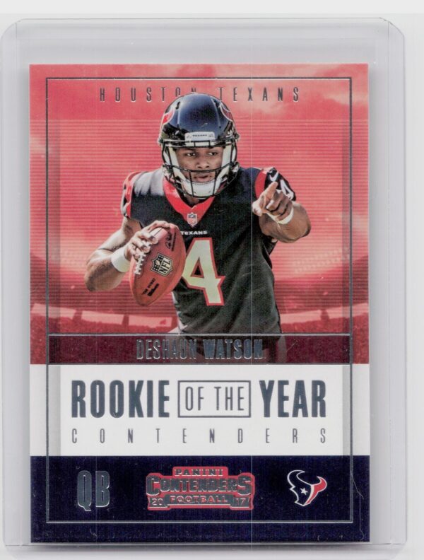 2017 Contenders Deshaun Watson #RY-2 Texans Rookie of the Year Contenders