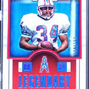 2017 Contenders Earl Campbell /199 #LC-10 Oilers Legendary Contenders Silver