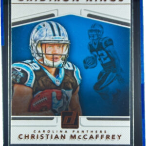 2017 Donruss Christian McCaffrey #10 Panthers Rookie Gridiron Kings