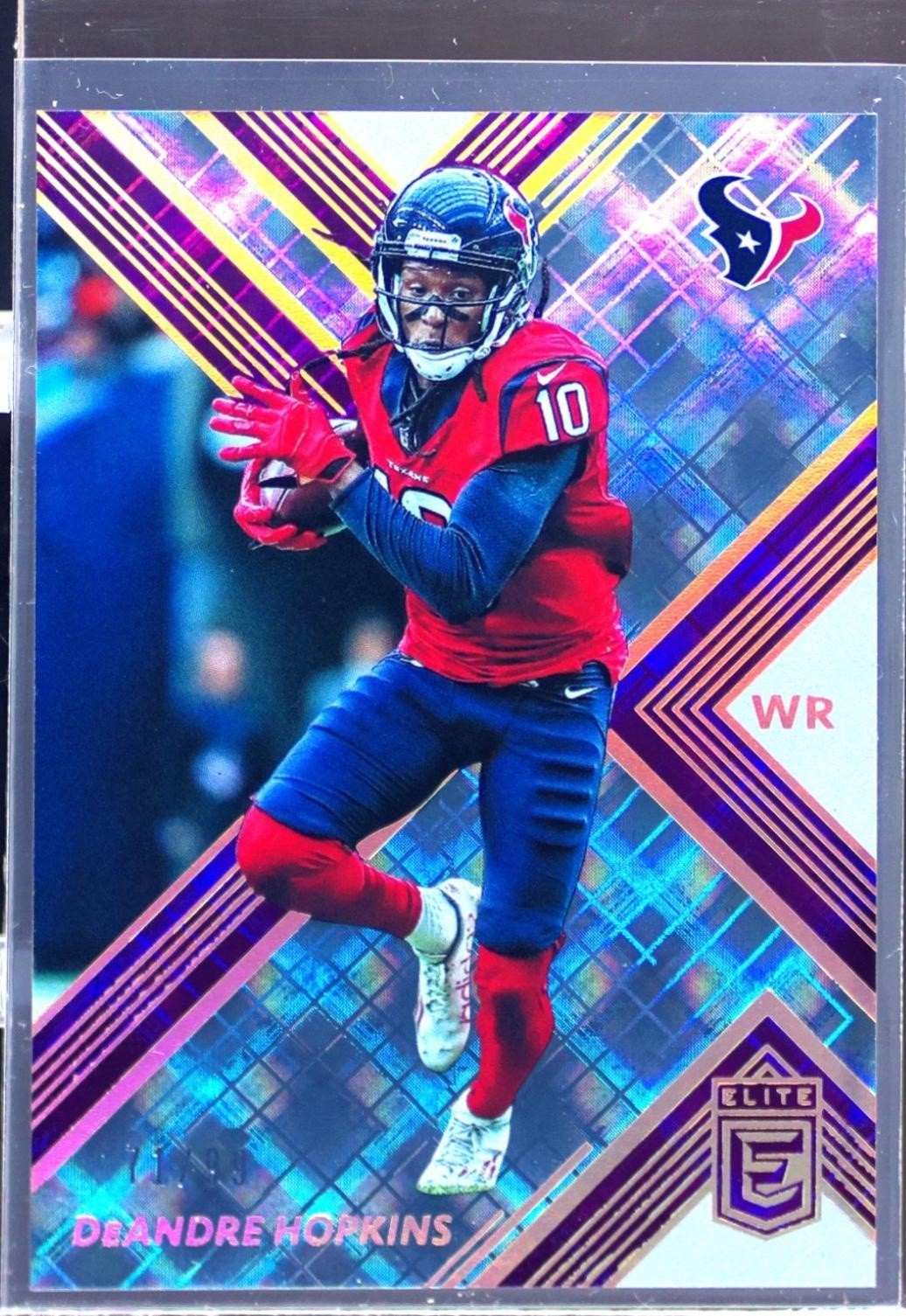 2017 Donruss Elite DeAndre Hopkins Purple /99 #41 Texans