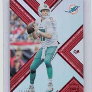 2017 Donruss Elite Ryan Tannehill Aspirations /83 #58 Dolphins