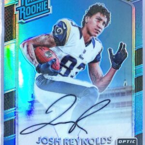 2017 Donruss Optic Josh Reynolds Auto /25 #151 Rams Rated Rookies Black