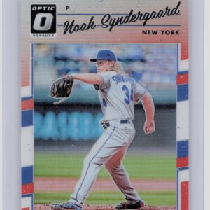 2017 Donruss Optic Noah Syndergaard Orange SN199 #120 Mets