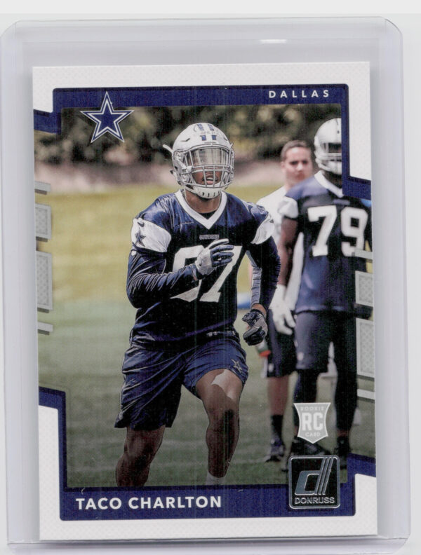 2017 Donruss Taco Charlton RC #362 Cowboys