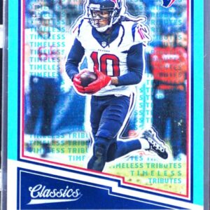 2017 Panini Classics DeAndre Hopkins Timeless Tributes Blue /10 #9 Texans