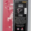 2017 Panini Contenders Optic Damontae Kazee AU RC #190 Falcons - Image 3