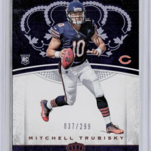 2017 Panini Crown Royale Mitchell Trubisky Bronze SN299 #82 Bears